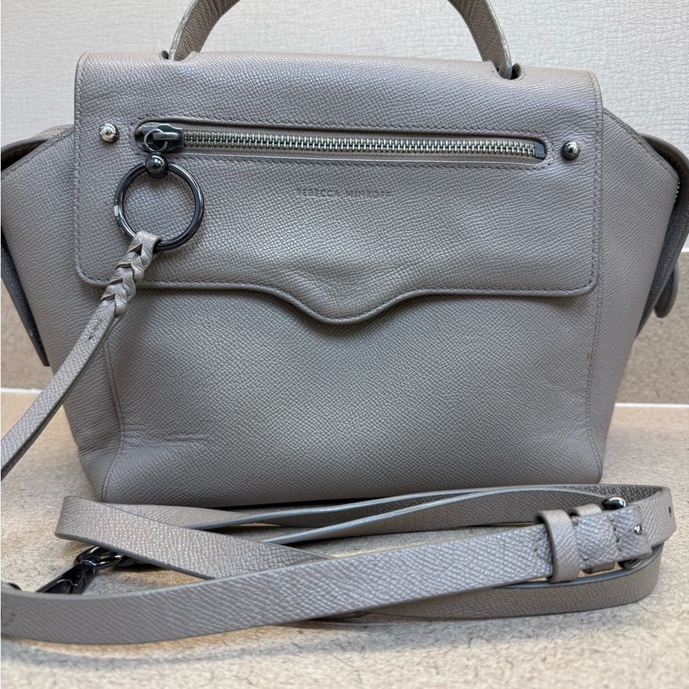 Rebecca Minkoff Taupe Leather Satchel